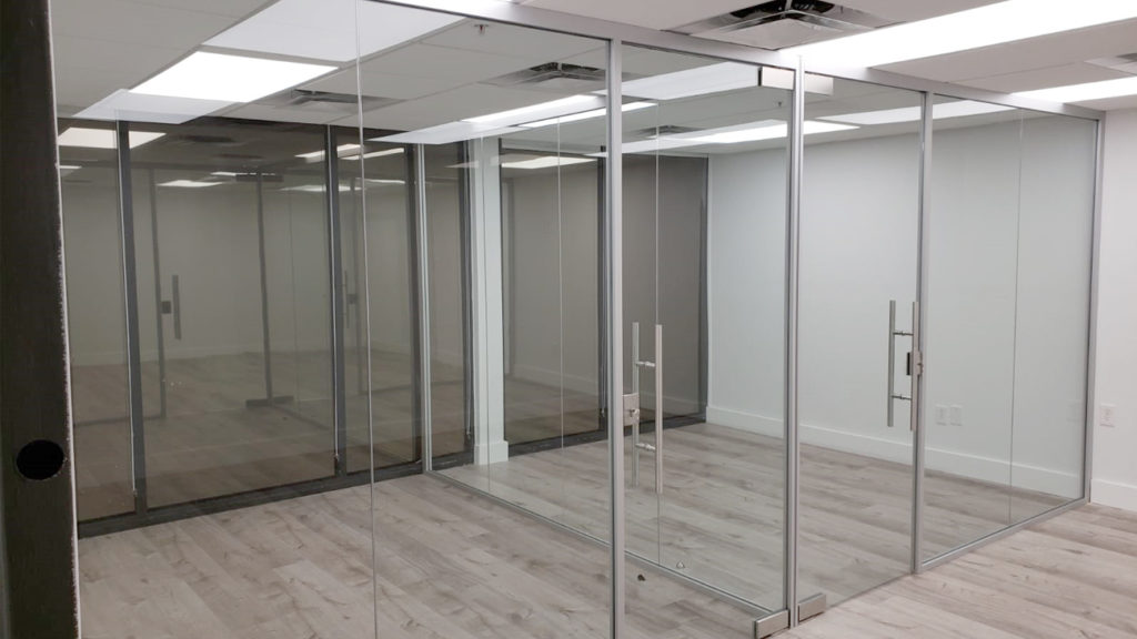 Office Glass Wall Partitions Floor To Ceiling Florida - Glass Partition Walls Miami