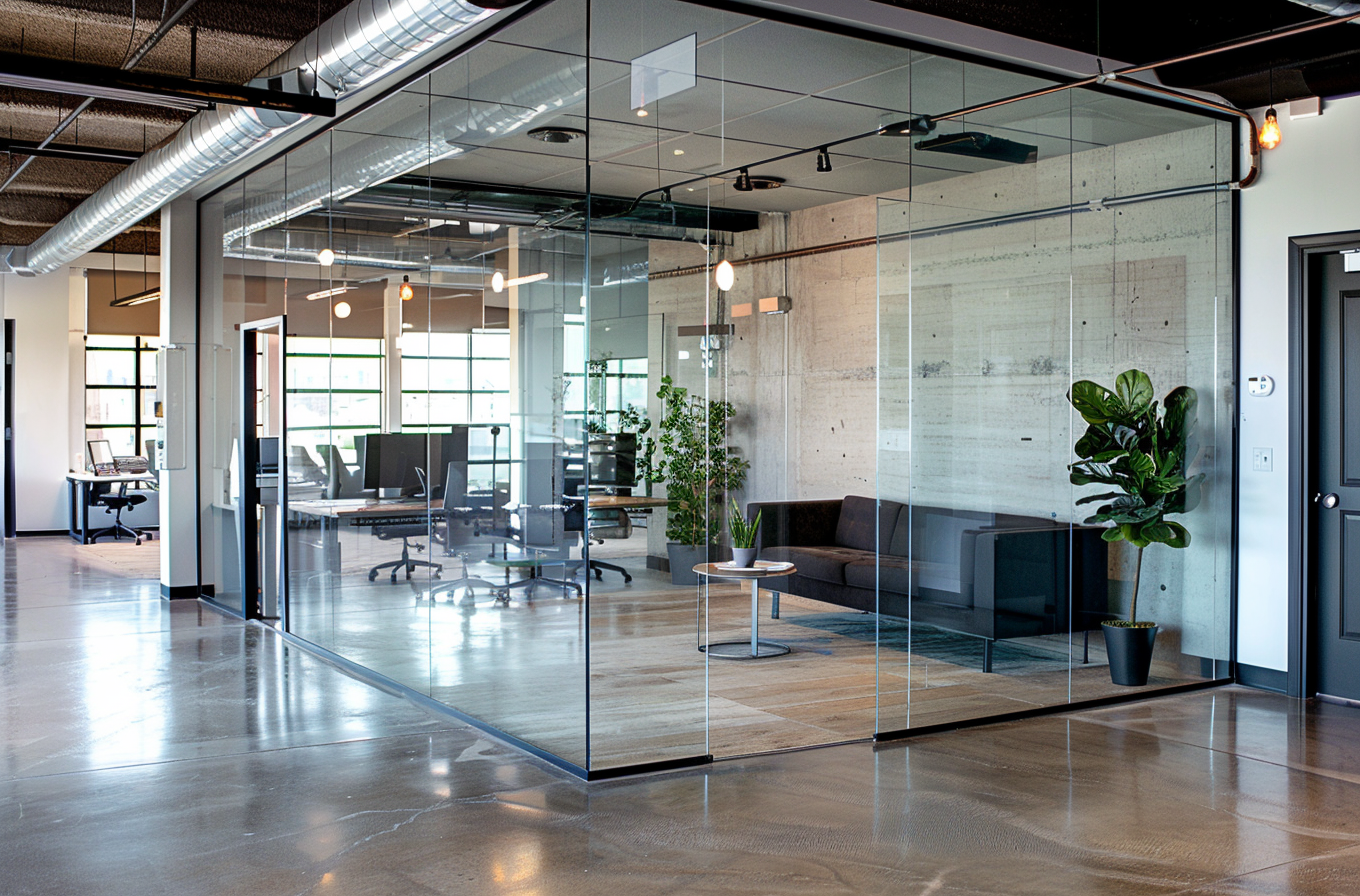 Flexible Workspaces: How Free-Standing Glass Dividers Improve Office Layouts