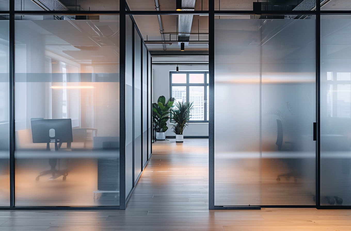 Enhancing Privacy without Sacrificing Transparency: The Beauty of Frosted Glass Dividers